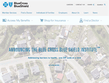 Tablet Screenshot of bcbs.com